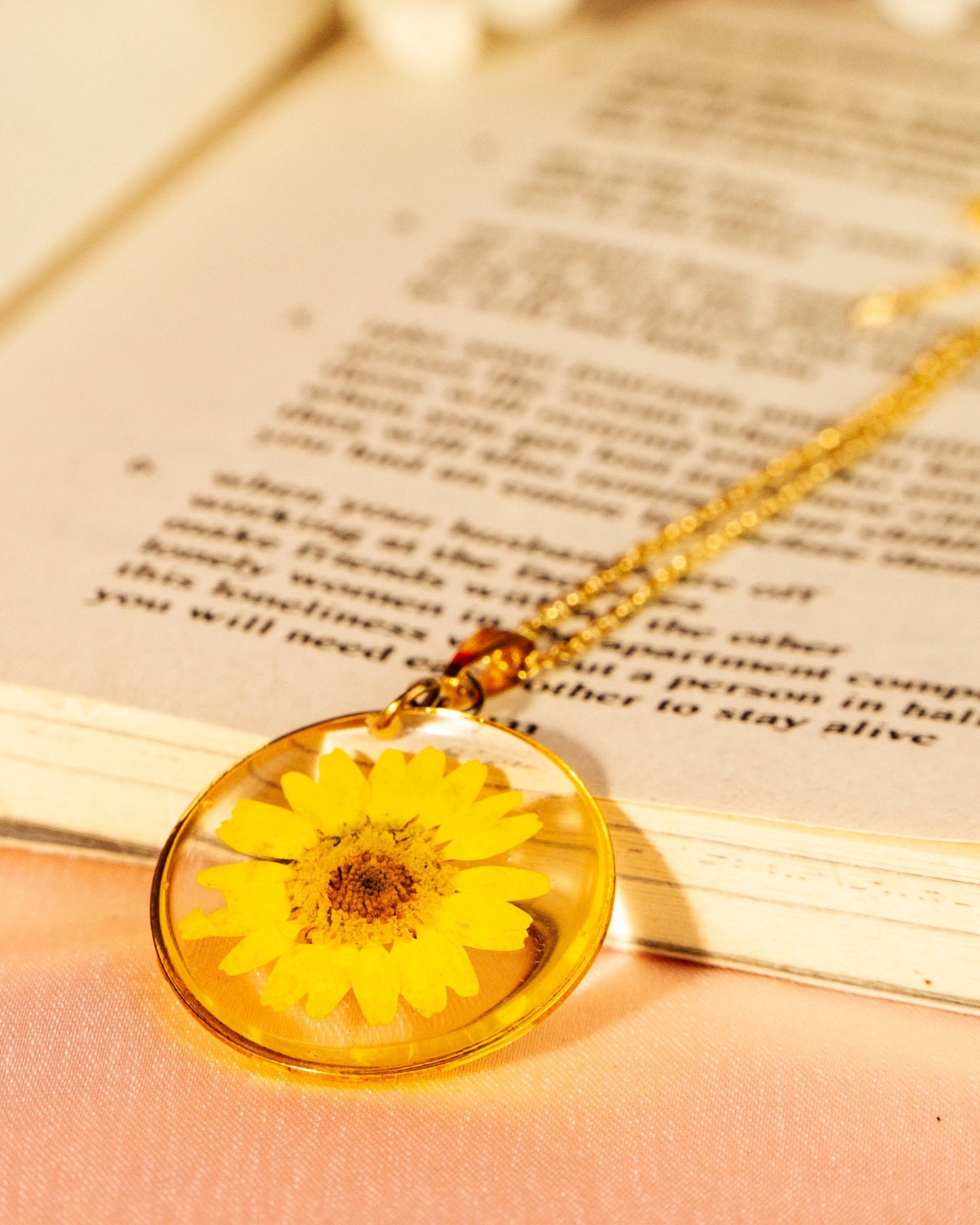 Sunflower Pendant