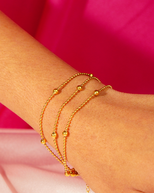 Brunch Bling Layered Bracelet