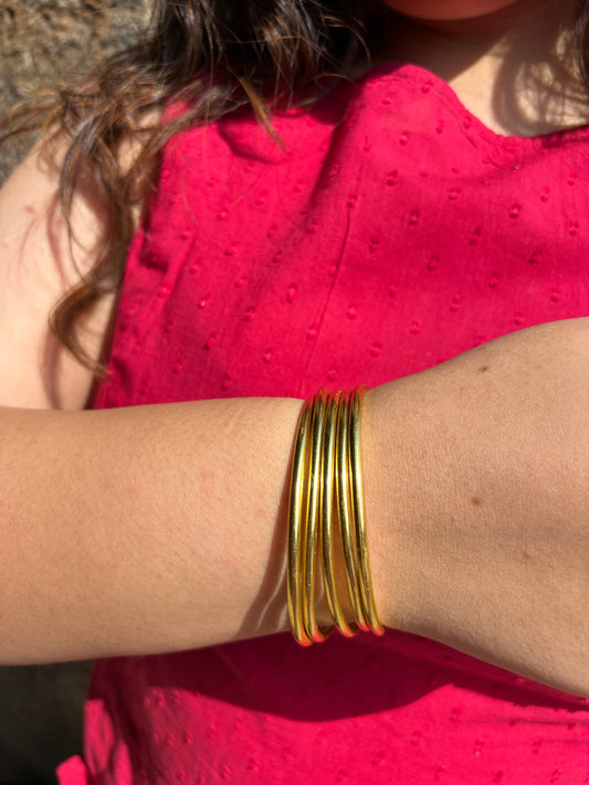 Reet Stack Bangles (Set of 5)