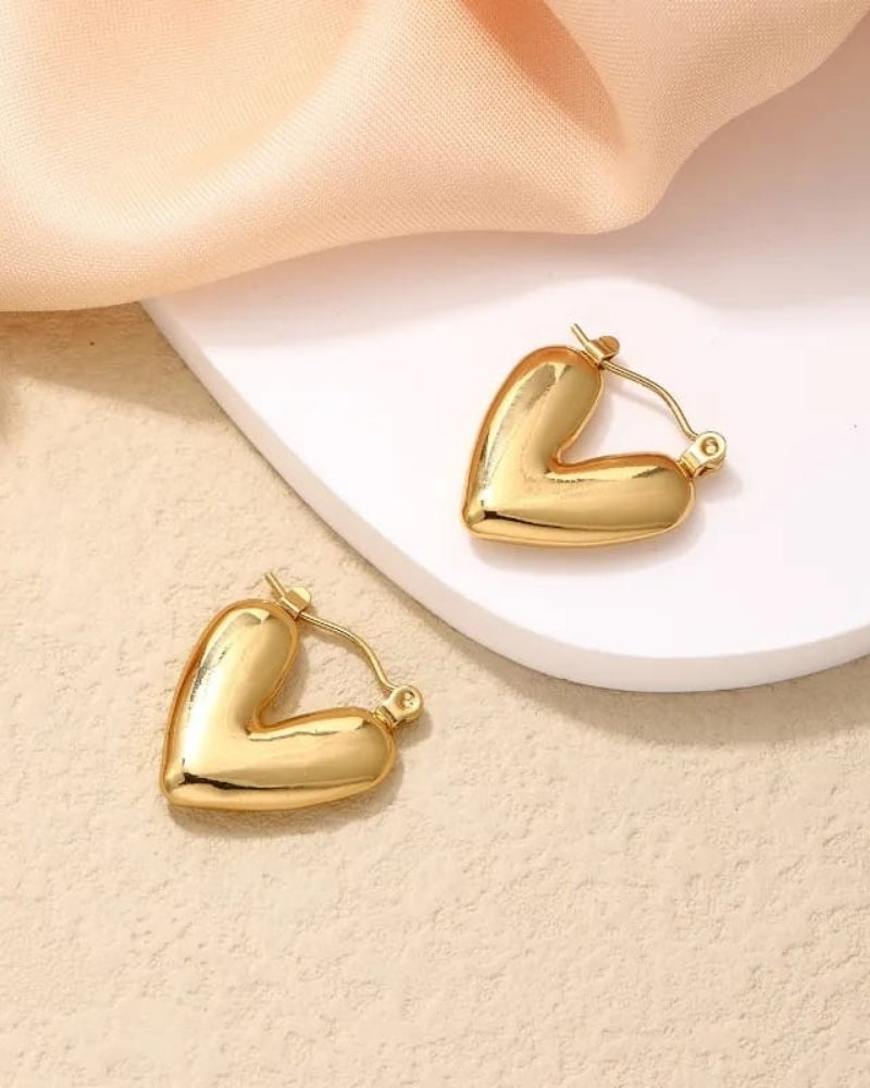 Heart of Gold Earrings