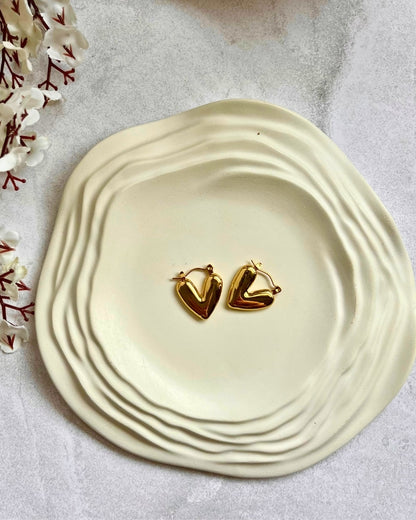 Heart of Gold Earrings