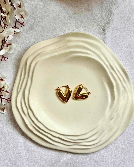 Heart of Gold Earrings