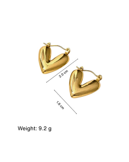 Heart of Gold Earrings