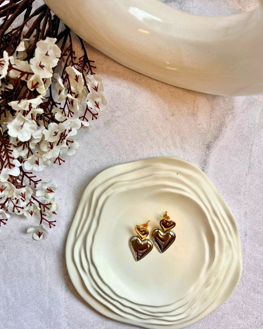 Double the Love Earrings