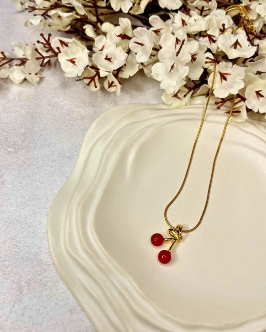 Red Cherry Pendant