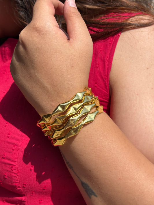 Leher Bangles (set of 2)