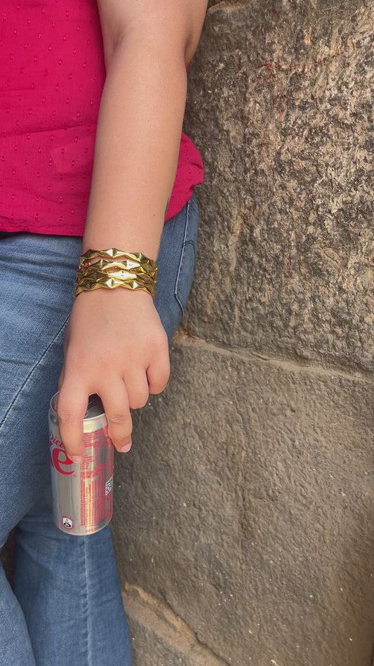 Leher Bangles (set of 2)