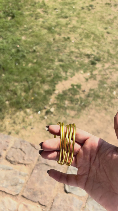 Reet Stack Bangles (Set of 5)